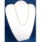 4 White Velvet Padded Necklace Pendant Bust Showcase Displays 10 7/8&#x22;